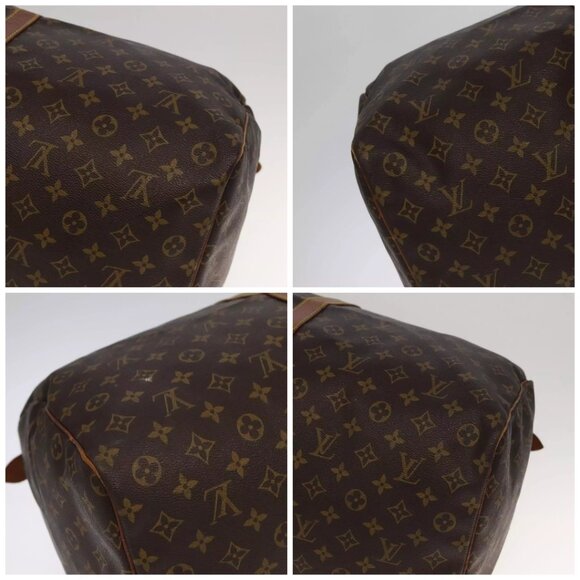 LOUIS VUITTON Monogram Keepall 60 Boston Bag M41422 LV Auth - Picture 16 of 16